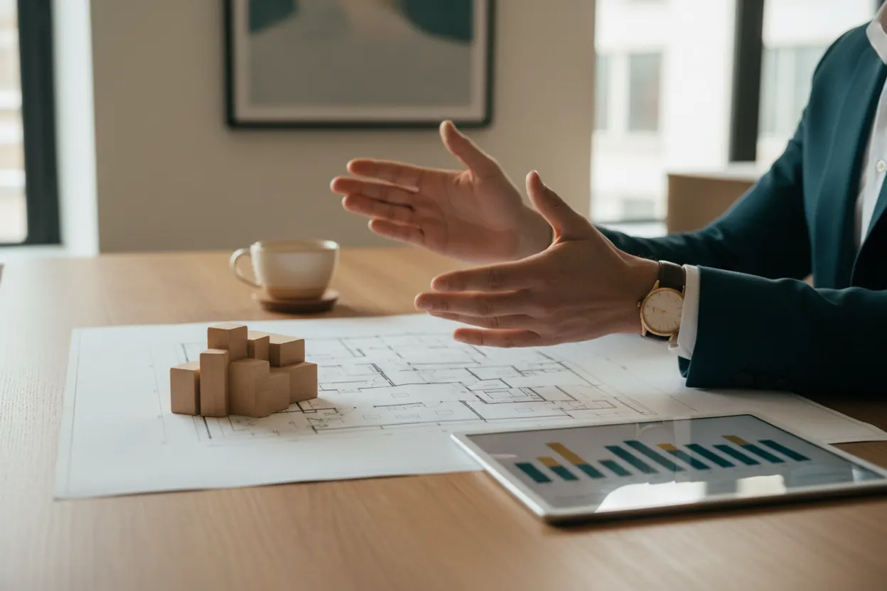 Consultoria com plantas e estudo do empreendimento